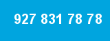927 831 78 78